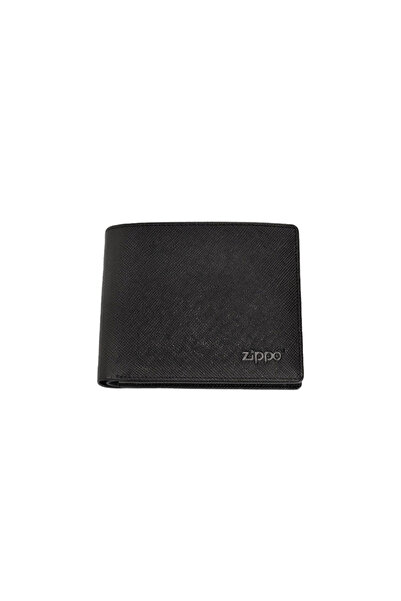 Zippo ΑΝΔΡΙΚΟ ΔΕΡΜΑΤΙΝΟ ΠΟΡΤΟΦΟΛΙ 2007080 - ΜΑΥΡΟ