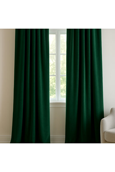 ArasyaHome Draperie de Catifea Amsterdam Blackout 90% Verde