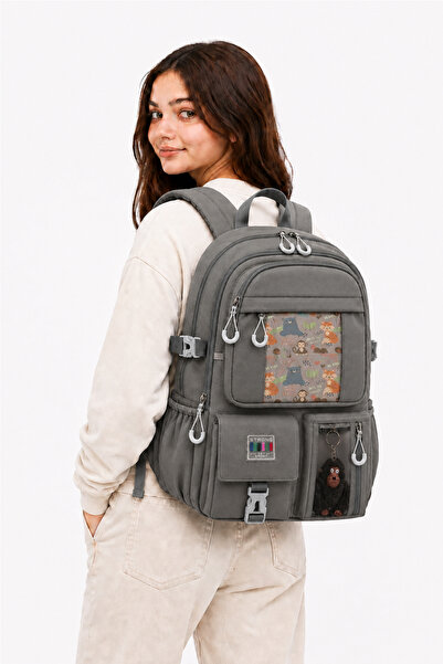 Strong Korean Style 2-Piece Primary School and Middle School School Bag with ...