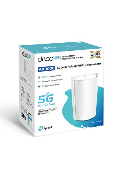 OEM TP-Link Deco X50-5G – 5G AX3000 Whole Home Mesh Wi-Fi 6 Gateway