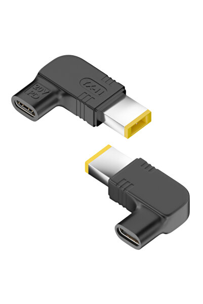POWERTECH αντάπτορας τροφοδοσίας YX-11, USB-C σε Lenovo 11x4.5mm, μαύρος