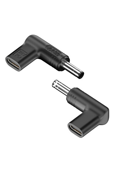 POWERTECH αντάπτορας τροφοδοσίας YX-22, USB-C σε Lenovo 4x1.7mm, μαύρος