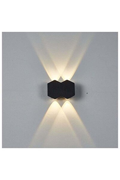 Danube Home Milano Outdoor Wall Lights - LED Up & Down Light, Aluminum Outdoo...