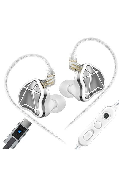 KZ Axas Oyuncu Hi-Fi Oyuncu IEM Kulak İçi Kulaklık (Type-C - Mikrofonlu)