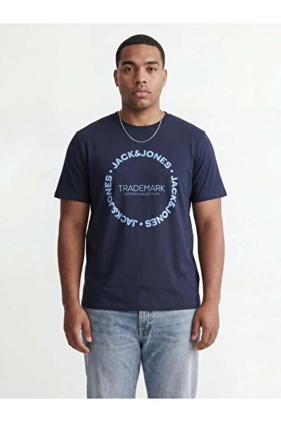 Jack & Jones Plus Tricou bărbătesc, mărimi mari, bumbac, Regular Fit, JJBENSON