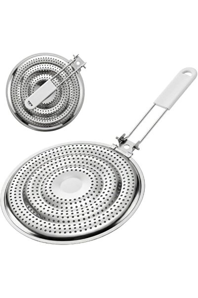 The Bros Heat Diffuser Reducer Flame Guard Simmer Plate, Stainless Steel