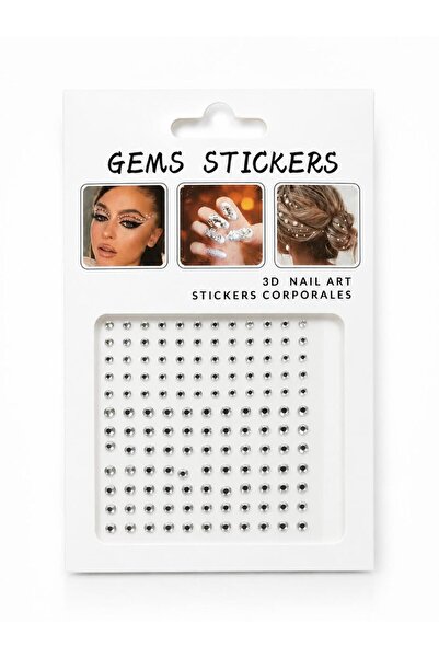 Hugs and Gifts Kristal Yüz Stickerı – Kendinden Yapışkanlı Cilt Kristalleri