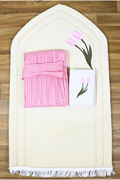 Generic Tulip Flower Prayer Set from the Mosque Store, a Padded Mat with Soft...