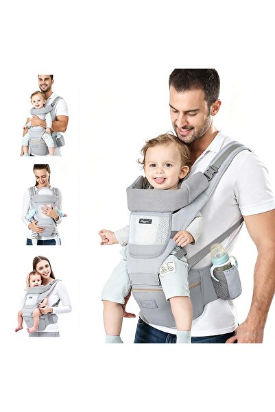HI-FINE Multifunctional Ergonomic Baby Hip Seat Carrier 0-36 Months 4 Carryin...