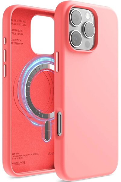 Elago Θήκη Apple iPhone 16 Pro - Magnetic Silicone Case Premium Σιλικόνης με ...
