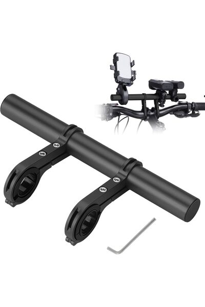 Ayawaska Extensie ghidon bicicleta sau trotineta 20 cm, suport multifunctiona...