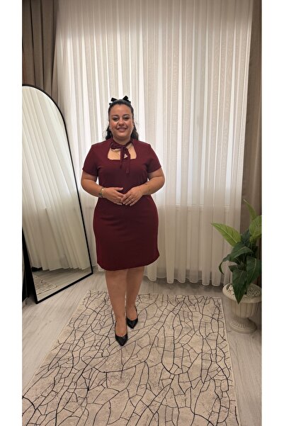 Butik Scarlet Bağlama Detaylı Elbise