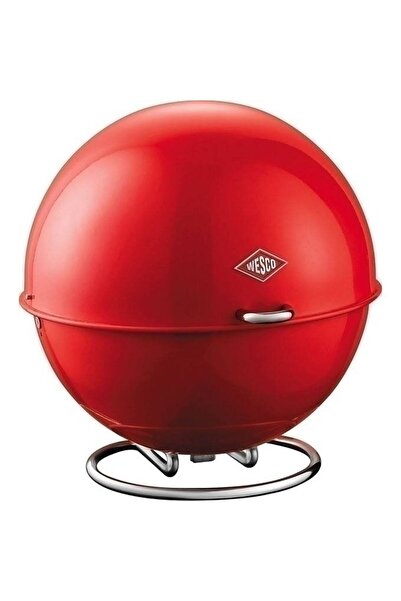 Wesco Cutie pentru paine Super Ball, Otel inoxidabil, Rosu