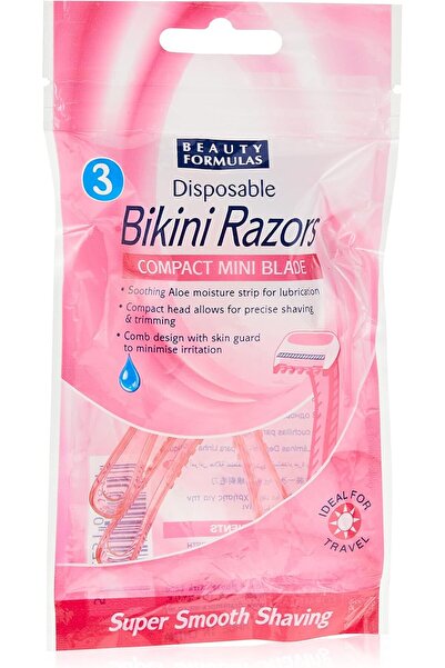 BEAUTY FORMULAS Bikini Razors - 3 Pieces