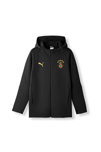 GSStore Galatasaray Puma Fermuarlı Kapüşonlu Sweatshirt 78682103