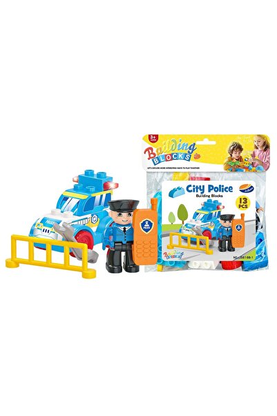 ToyMarkt Αστυνομικά Φραγμούλατα 13 τεμάχια. 3+ Ετών 22x19εκ. 95455