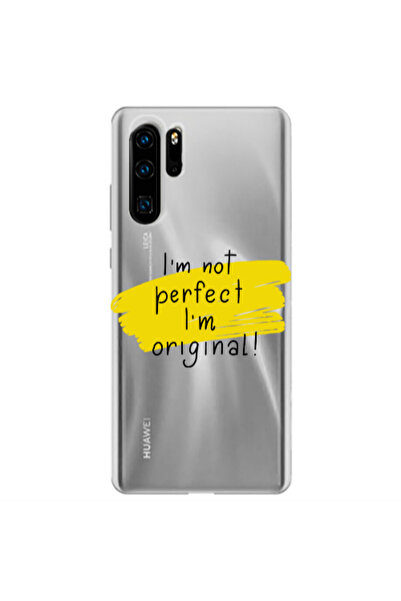 Other Huawei P30 Pro I m not perfect Transparent Silicone TPU Θήκη