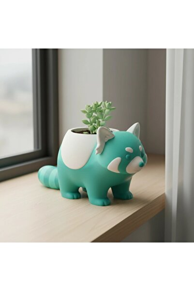 OEM Mini Ghiveci Decorativ Model Panda Imprimat 3D