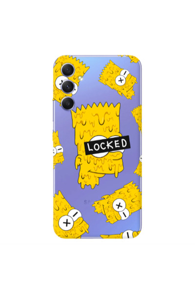 Other Samsung A25 Bart Simpson Transparent Silicone TPU Θήκη