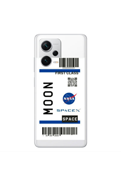 Other Xiaomi Redmi Note 12 5G Moon spacex Transparent Silicone TPU Θήκη