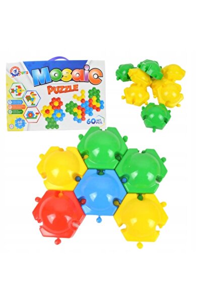Technok Figurina mozaic educational 60 piese multicolor 24x34cm set creativ c...