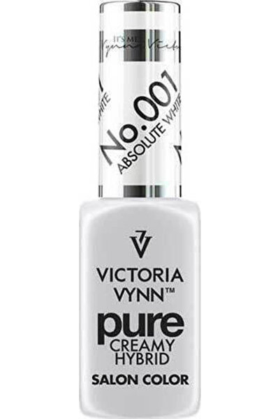 VICTORIA VYNN Καθαρό Κρεμώδες Υβριδικό Ημιμόνιμο Βερνίκι Νυχιών 001 Απόλυτο Λ...