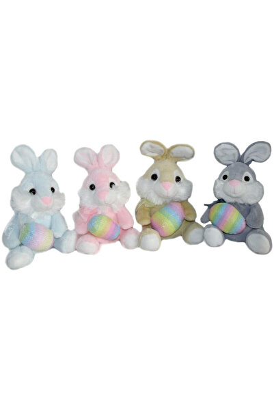 OEM Mascota iepuras Sun-Day 15cm în culori MIX - jucărie de plus iepuras