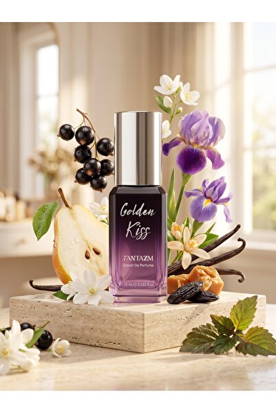Fantazm Golden Kiss Extrait de Parfum 10 ML | Kalıcı Koku | Yüksek Esanslı Öz...