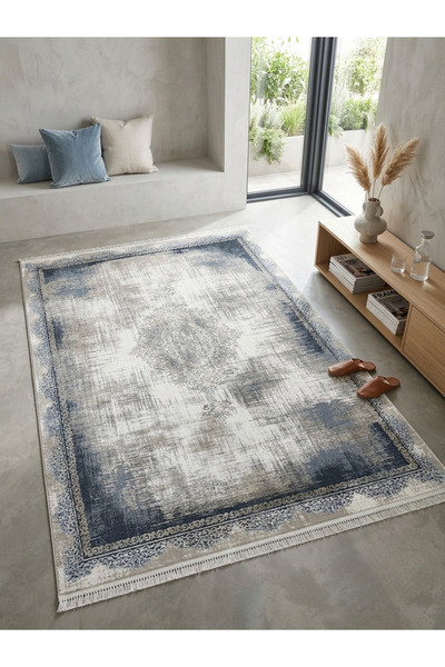 Merinos Rodin Serisi %100 Premium Akrilik Eskitme Göbekli Salon Oturma Odası ...