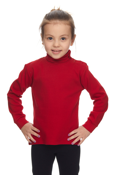 LOVETTI Red Girls' Snap-On Full Fisherman Winter Basic Badi