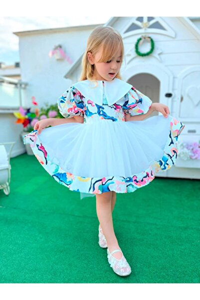 Pinkitokids Vi̇ra Girl's Dress