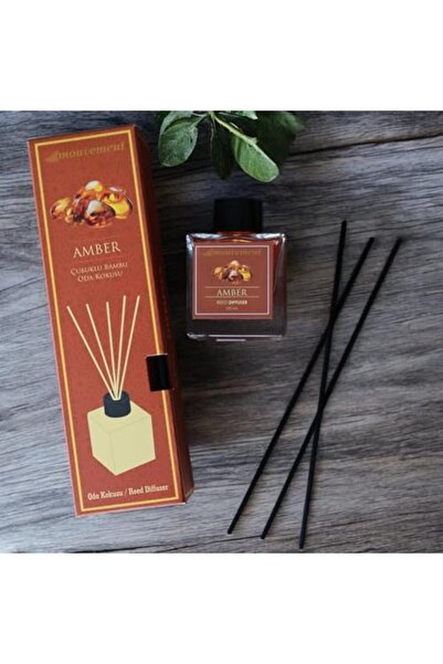 Yıldızan عطر الغرف Amber Breeze من Pazaralani Store بسعة 100 مل مع عصا توزيع ...