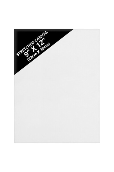 KURTZY Set de 7 pânze pentru pictură, 23 x 30 cm, din bumbac, grosime 3 mm, p...