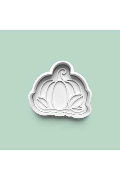 AKTASTORE Pumpkin Figure Cookie Mold and Sugar Paste Mold 0967-2