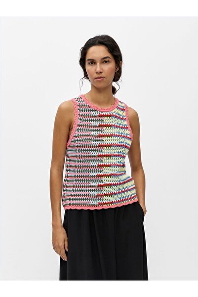 Object Oberteil Ärmelloses gestricktes