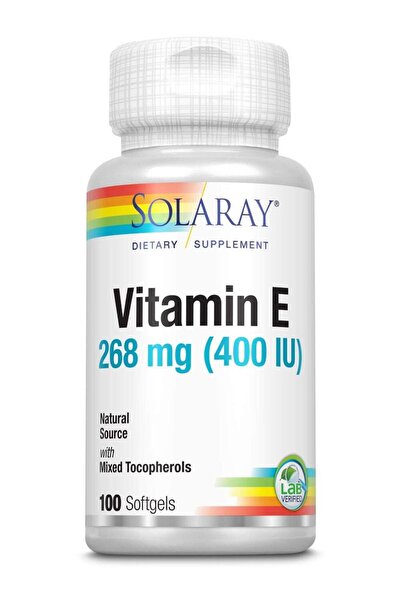 Solaray Vitamina E 400UI 50cps Secom,