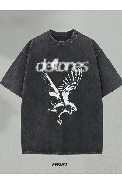 JANTIL MODA Street Style Unisex T-Shirt με φαρδιά γραμμή και oversized εφέ – ...