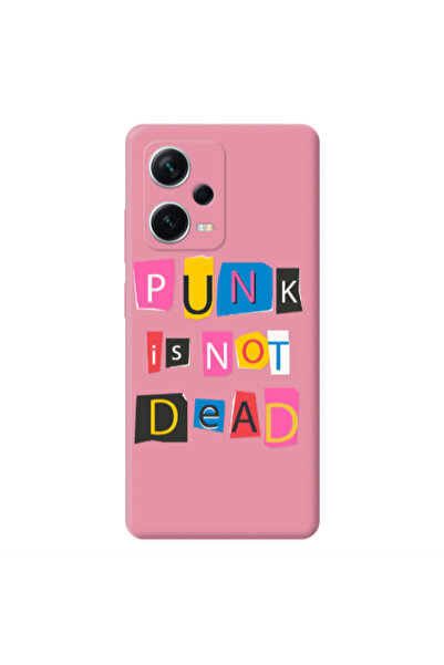 Other Xiaomi Poco X5 Punk is not Dead Pink Colored Silicone TPU Θήκη