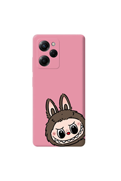 Other Xiaomi Poco X5 Pro Labubu7 Pink Colored Silicone TPU Θήκη