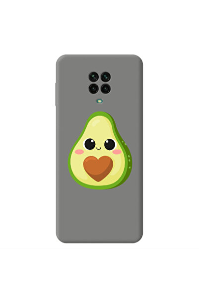 Other Xiaomi Redmi Note 9 Pro Baby avocado Grey Colored Silicone TPU Θήκη