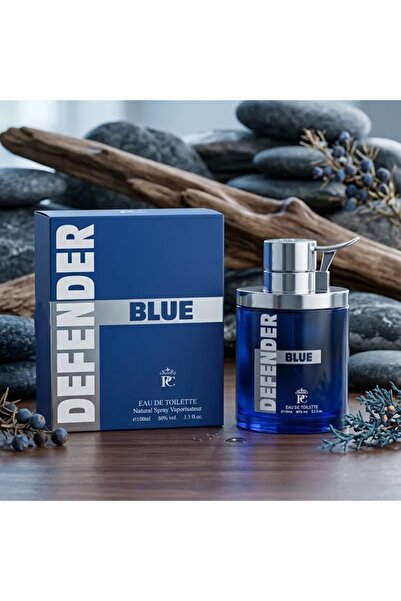 JD Colection عطر ديفندر بلو أو دو تواليت |   عطر خشبي حمضي منعش |   - 100 مل