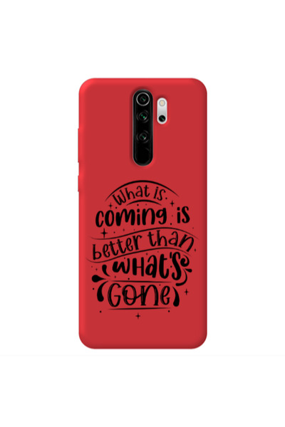 Other Xiaomi Redmi Note 8 Pro What is coming Red Colored Silicone TPU Θήκη