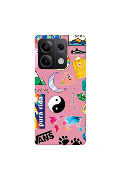Other Xiaomi Redmi Note 13Pro 5G Vans Pink Colored Silicone TPU Θήκη