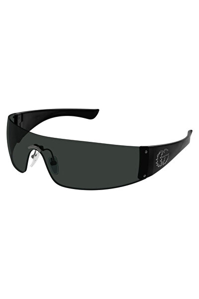 Gucci GG1958S 001 Rutenyum Gri Shield Unisex Güneş Gözlüğü