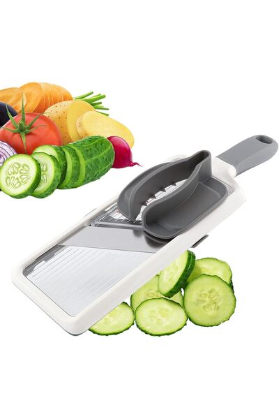 Arabest Stainless Steel Mandoline Food Slicer,Veggie Slicer - Potato Slicer,A...