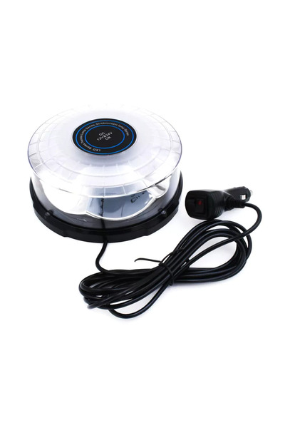 OEM Μαγνητικός Φάρος - Strobe Ασφαλείας LED 12-24V 18cm με Κόκκινο - Μπλε Φωτ...