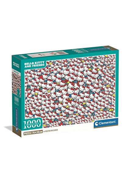 CLEMENTONI Puzzle 1000 piese - Hello Kitty (37119)