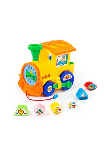 MC Micostore Sortator de forme Locomotiva Polesie Cavallino 6189, 22cm, 6 for...