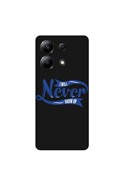 Other Xiaomi Redmi Note 13 4G I Will Never Grow Up Black Colored Silicone TPU...