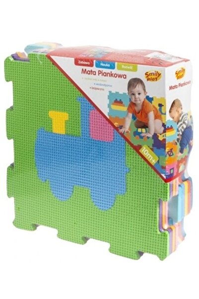 Smily Play Covoras puzzle pentru copii, Smily Play, Spuma, Multicolor